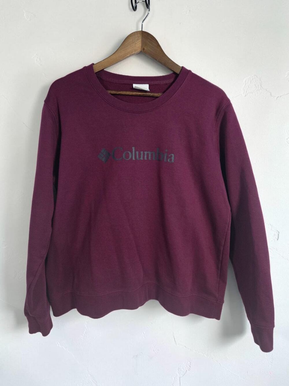 Columbia Maroon Crewneck Sweatshirt Men’s XXL